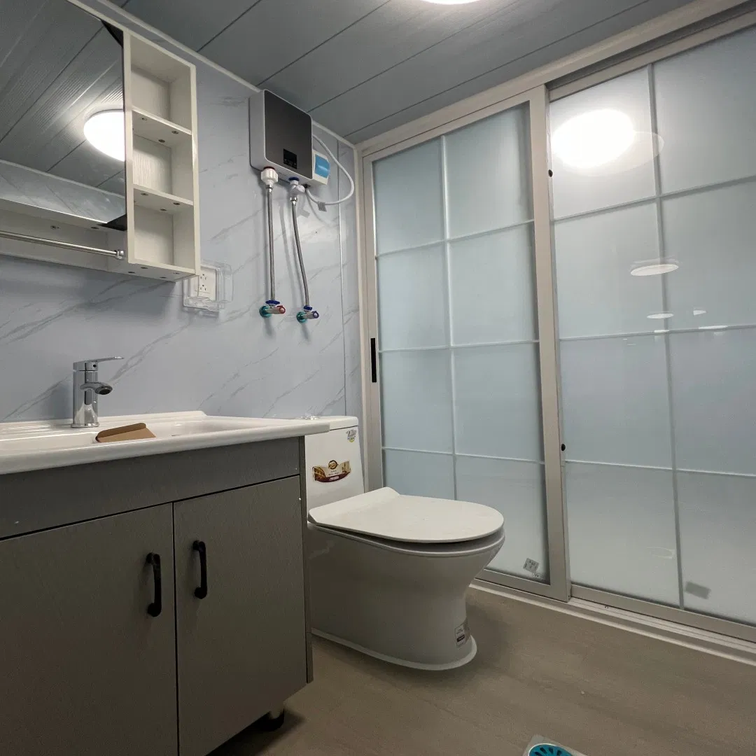 Configuração Rápida Expansão Quarto Pré-Instalado Espaço Maior Casa Prefabricada Expandível Móvel Casa Pequena