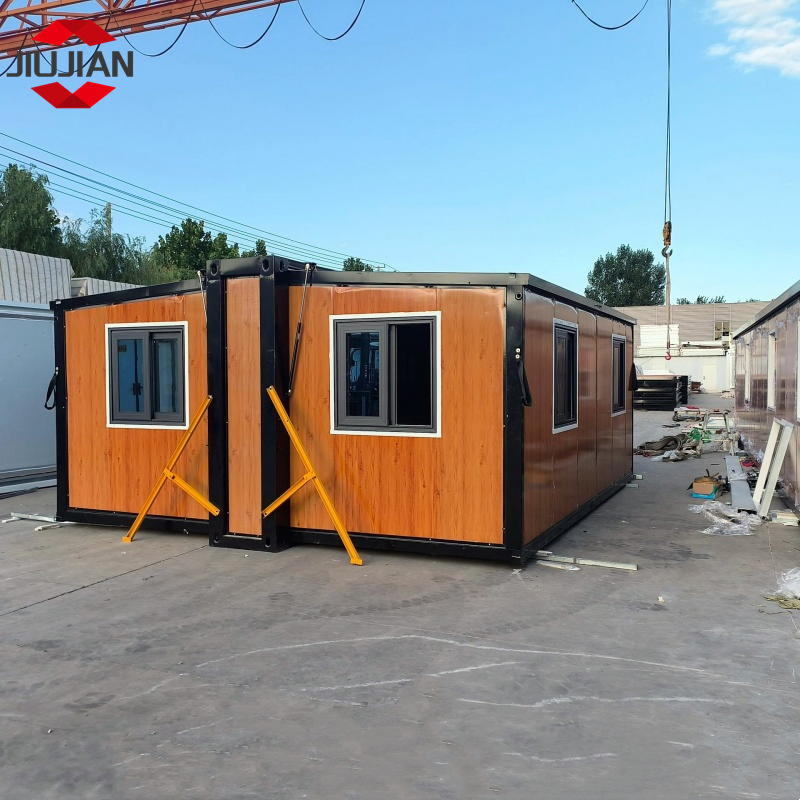 20FT Casa Contêiner Modular de Madeira Expandível para Moradia