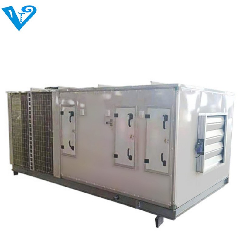 Unidade de Tratamento de Ar de Fresco Modular de Água Gelada de Xangai