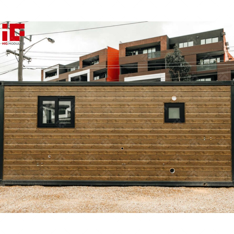Moradias Expansíveis de Asa Única 20FT Casas Móveis Modulares Tiny Premium