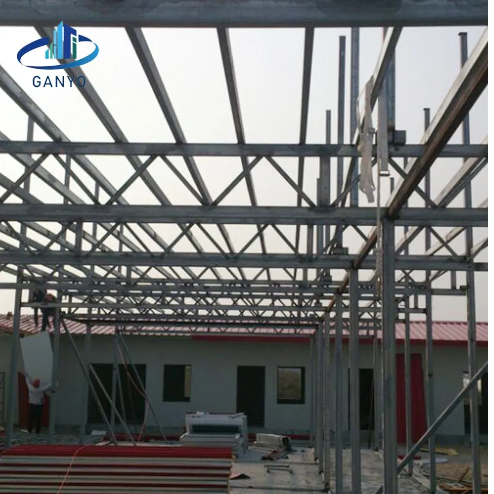 2-Storey Dormitório de Trabalho Prefabricado Casa Modular Prefab