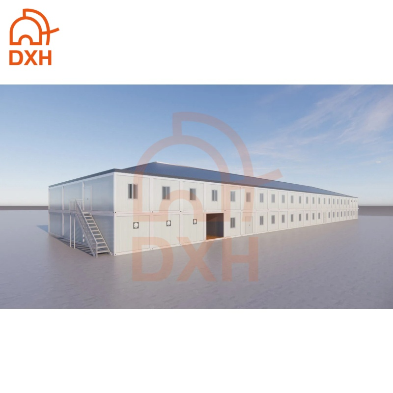 Casas Modulares Personalizadas da China, Cabana de Madeira Pré-fabricada, Casa Contêiner Desmontável