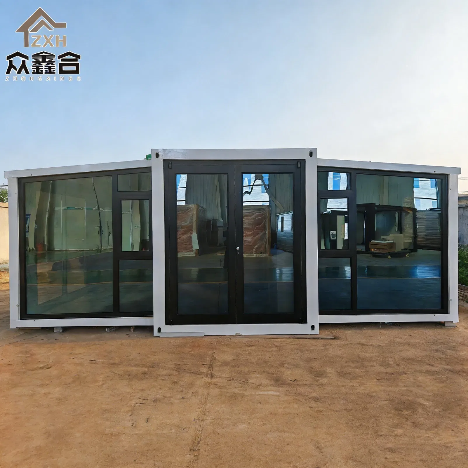 Casas Modulares Luxuosas Portáteis Expansíveis e Econômicas 1-4 Quarto Tiny Villas
