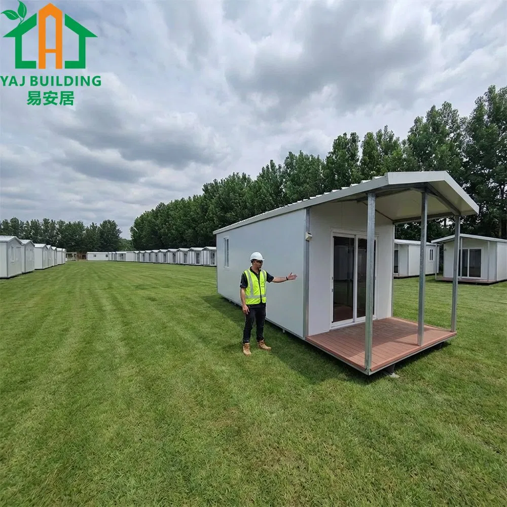 Casa Modular de Contêiner Prefabricado da China 1/2/3 Preço de Fábrica de Casa Móvel Cabana Móvel Escritório Pequeno Casa Prefabricada