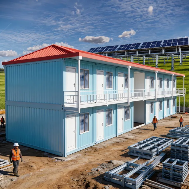 Edifício modular multi-pisos