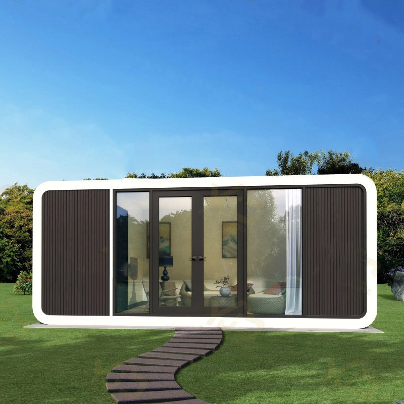 Casa de férias pré-fabricada modular moderna personalizada de contêineres de transporte