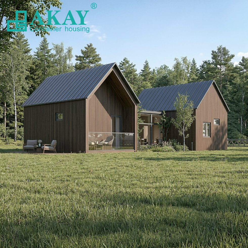 Akay Casa Modular de Aço Pronta para Moradia à Prova de Vazamentos de Umidade, Casa Contêiner Luxuosa Prefabricada