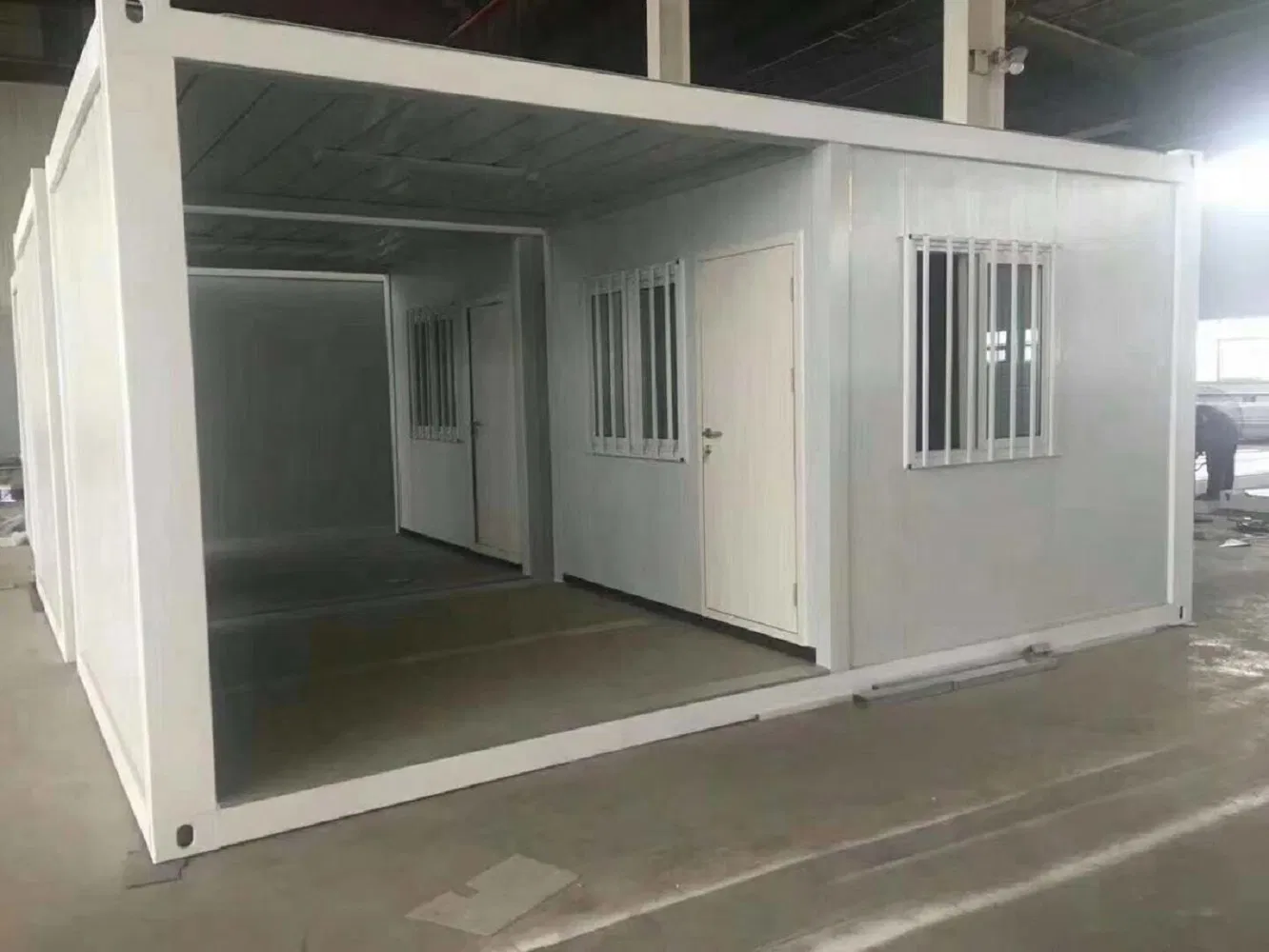 20FT Casa Modular em Contêiner Flat Pack Casa de Envio Cabana Prefabricada com Banheiro Casas Prefabricadas Combinadas