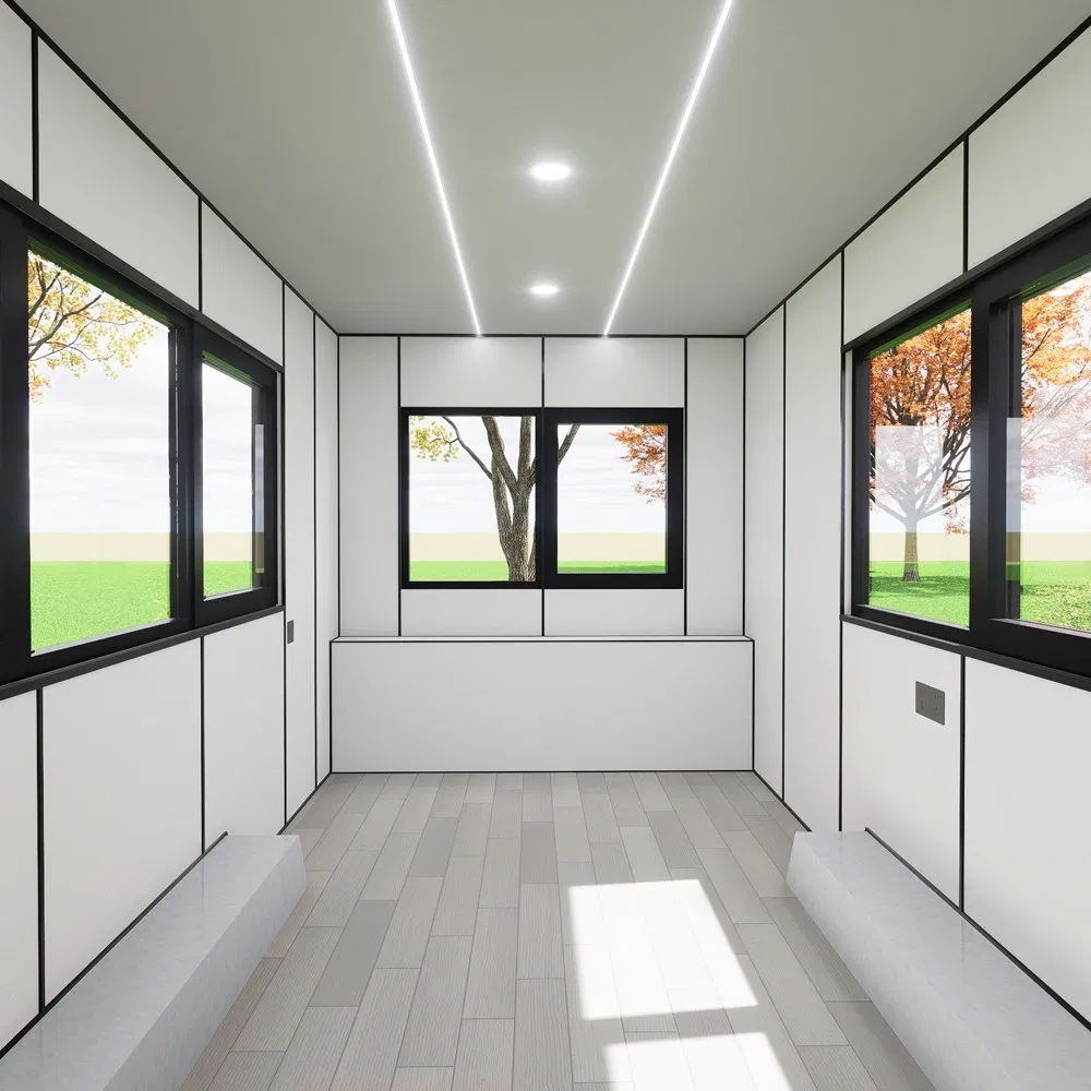 Melhor Trailer Móvel de Envio Expandável Portátil Tiny Prefab Cabana Casa Contenedor Modular Casa Contêiner Pronta para Uso Casa Móvel