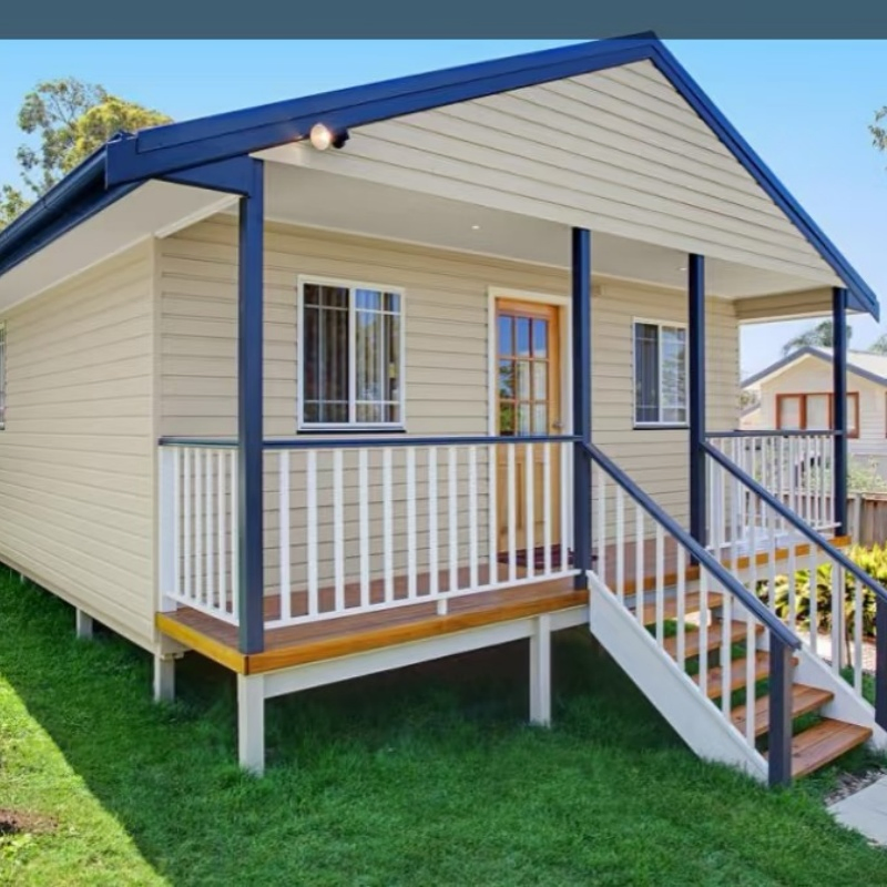 Pequena Casa Container Modular de Madeira Prefabricada para Armazenamento Padrão de Soldagem Casa Container de Expansão Prefabricada Mini Conveniente Pequena Casa com Cama