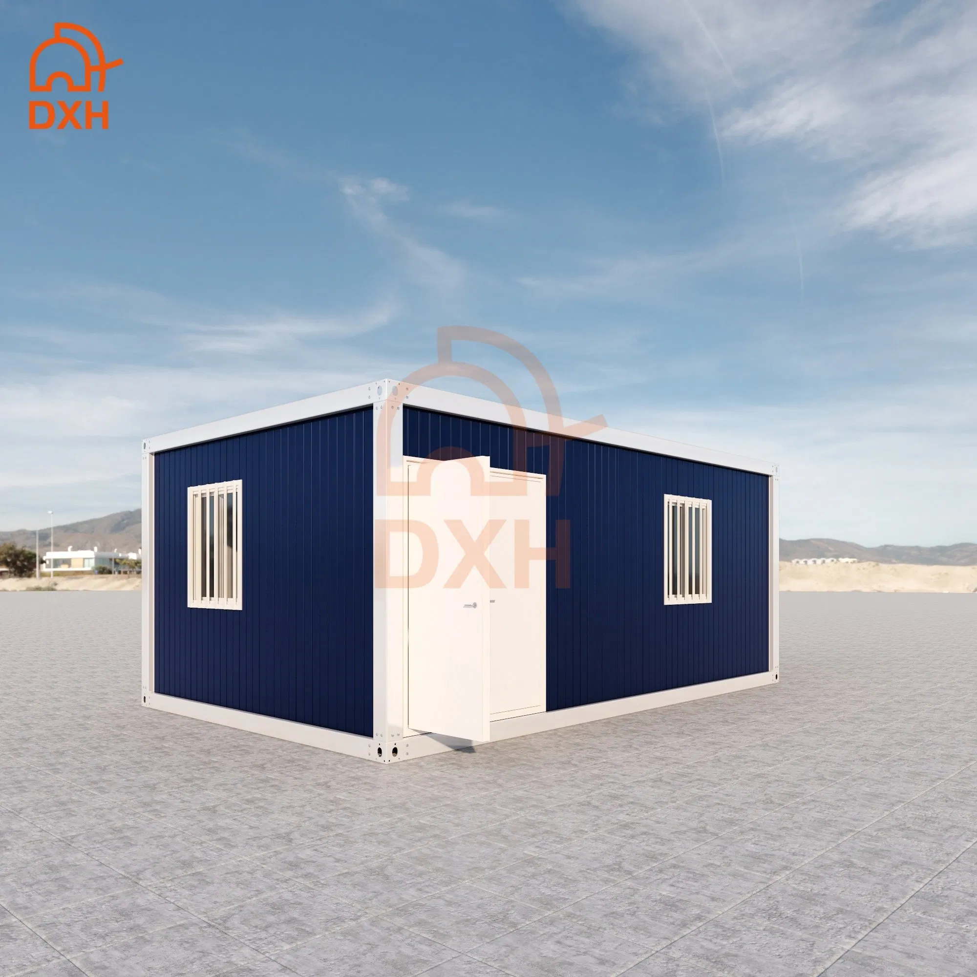 Casa de Contêiner Prefabricada Personalizada, Fazenda, Dormitório, Oficina, Hospital, Armazém, Hotel, Biblioteca, Escritório, Casa de Vigilância, Fábrica, Preço