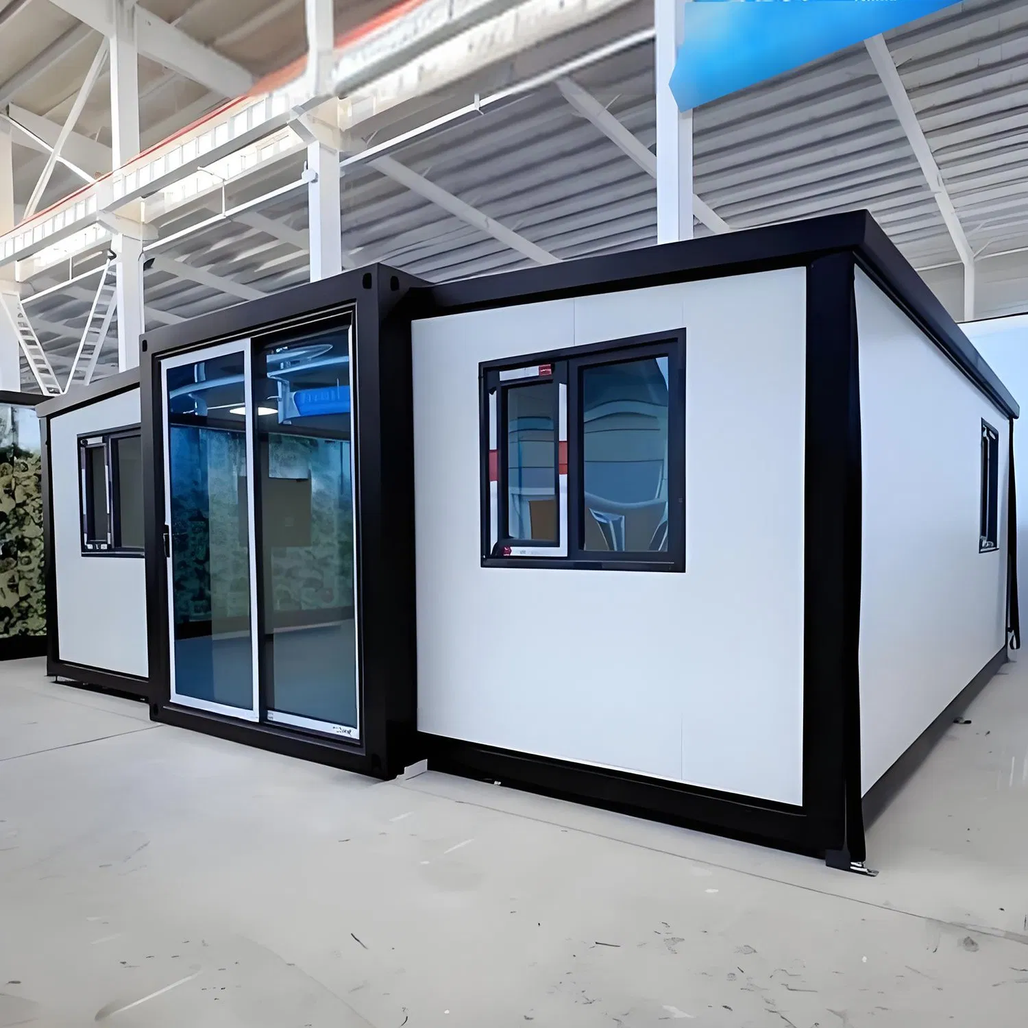 Vendas Diretas de Fábrica Casa Tiny Luxuosa Móvel 20FT 40FT 2-4 Quartos Casa Contêiner Expandável Casa Prefabricada Casa Dobrável Mini Casas Modulares