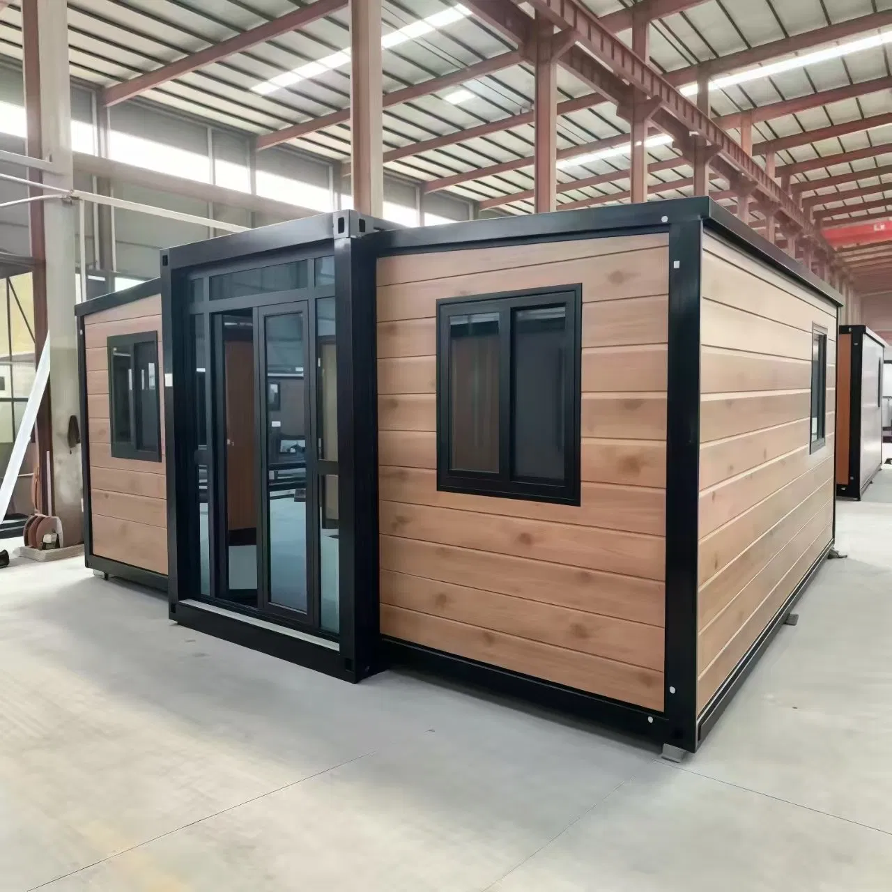 20FT 40FT Casa Modular Portátil Expandível de Contêiner de Transporte Melhor Trailer Pré-fabricado Pronta para Uso