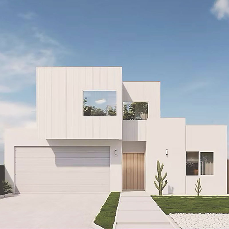 Vila Prefabricada de Luxo Casa Personalizável Casa Modular de Aço Casas em Kit de Aço