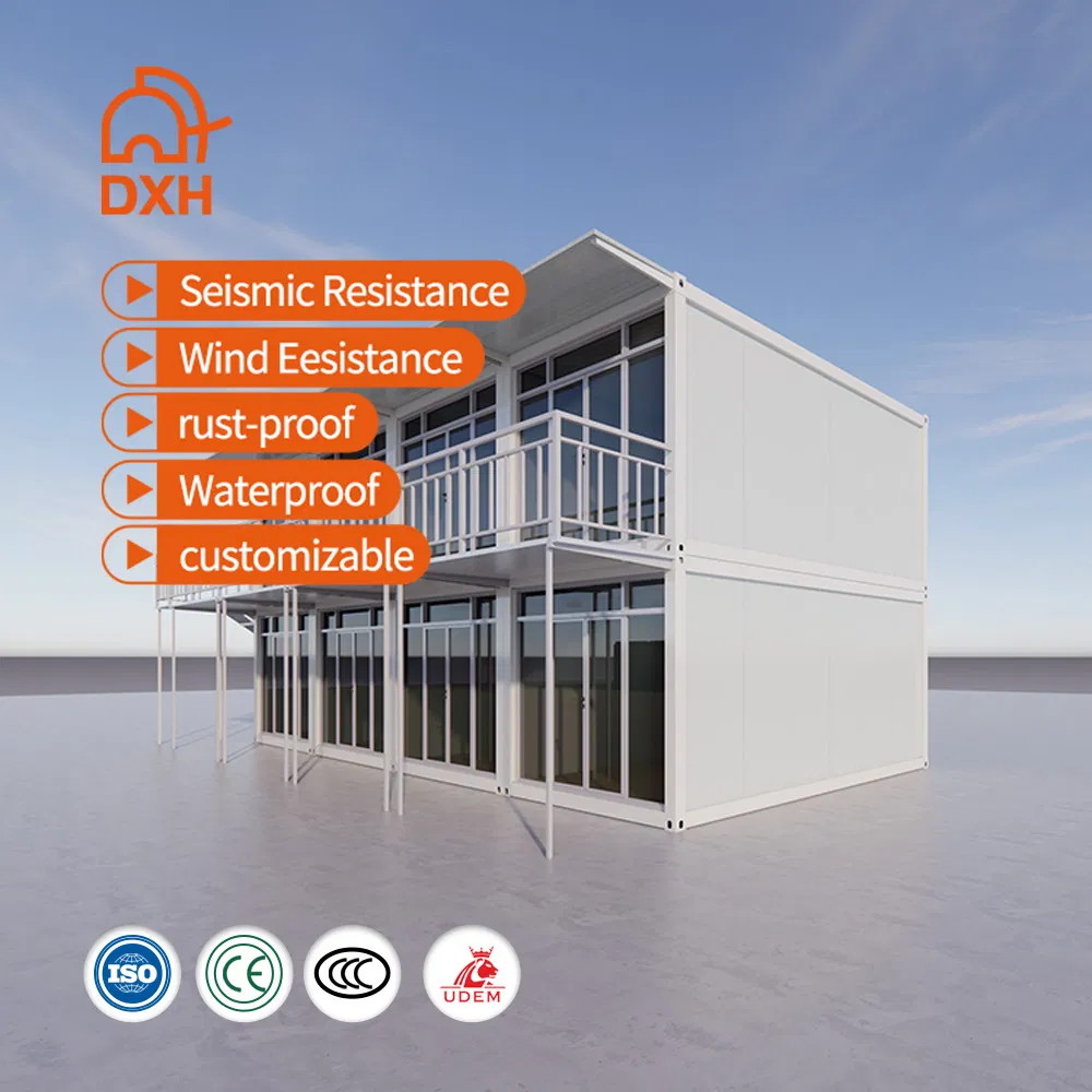 Casas Contêineres para Venda de Acomodação Estudantil em Sala de Aula, Fornecedor Chinês Modular Personalizado Dxh