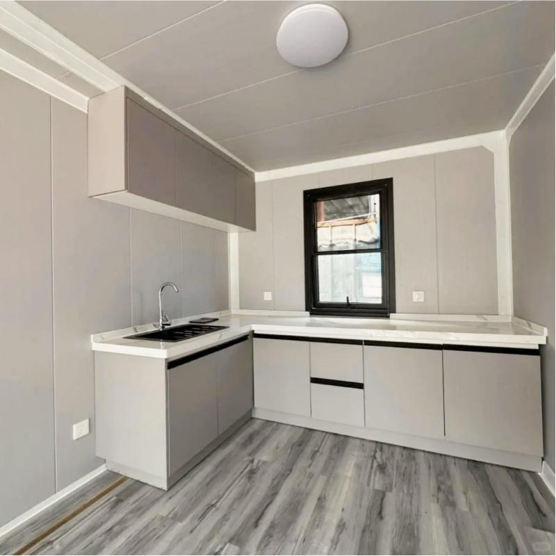 Layout Personalizado e Opções de Dois Andares 2 3 4 5 Casa de Aço Pré-fabricada Móvel Portátil Modular Tiny Pré-fabricada Expandável