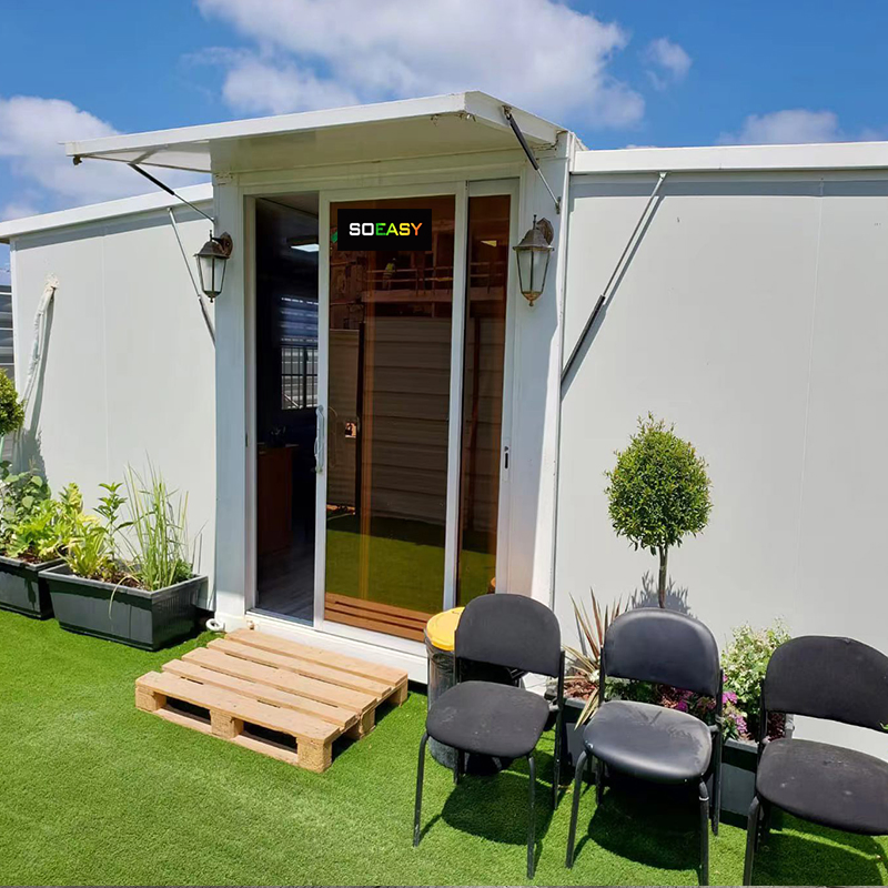 Casa Expandável de Luxo Prefabricada Preço de Container Móvel Escritório Modular de Madeira Tiny Casa Prefabricada Expandável para Venda