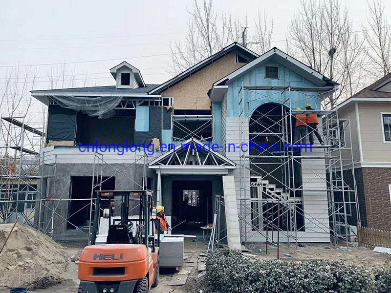 Casa Prefabricada de Montagem Rápida Não Inflamável Vila de Aço Leve Vila de Luxo V14