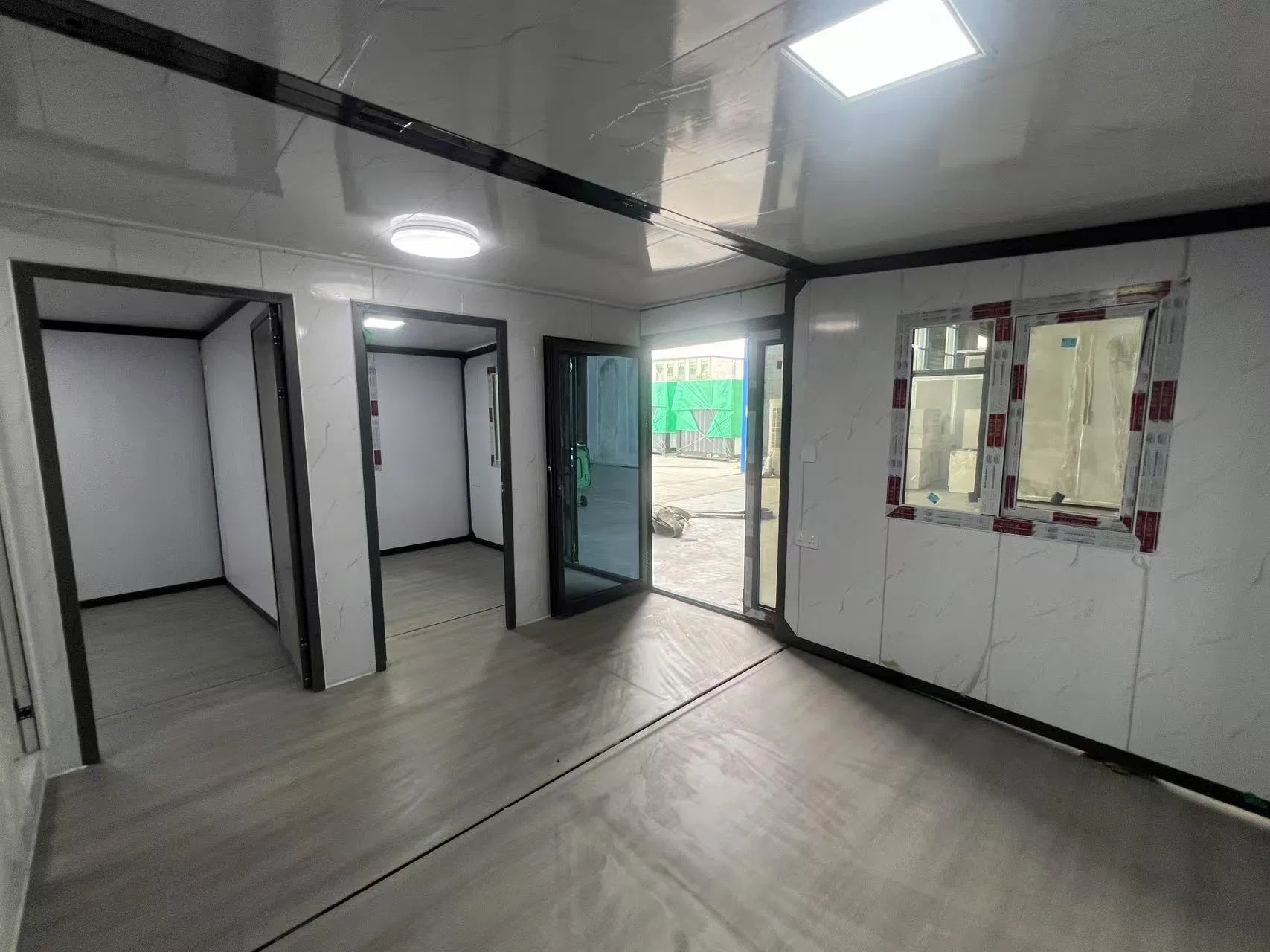 Unidade Modular de Aço Expandável Moderna para Vida Versátil