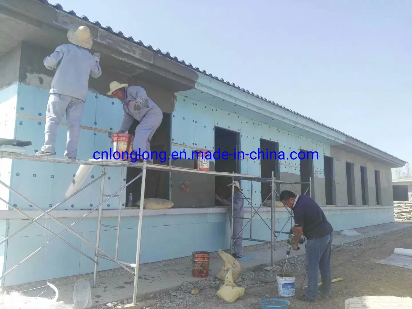 Estrutura de Aço Leve para Dormitório de Casa Pré-fabricada