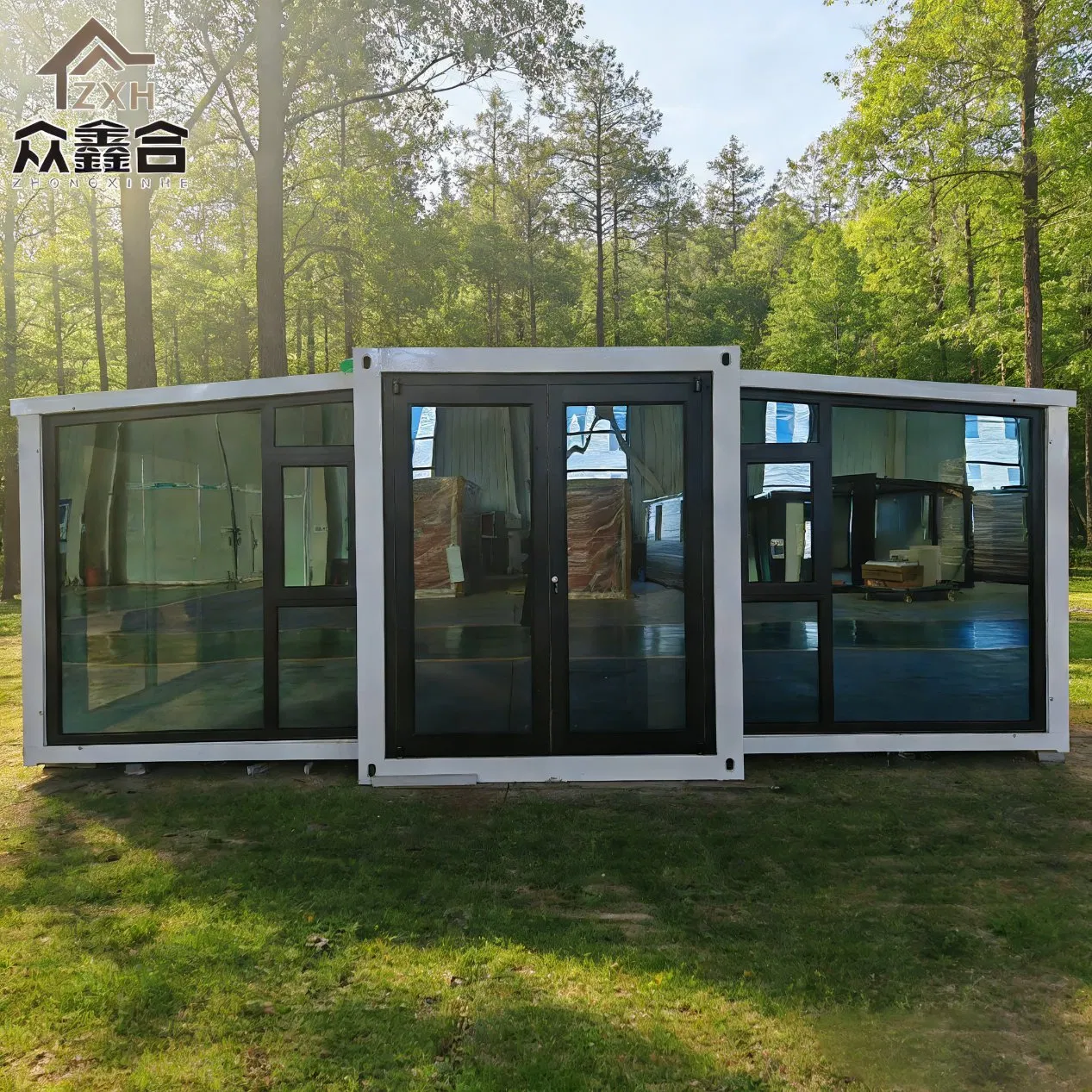 Casas Modulares Luxuosas Portáteis Expansíveis e Econômicas 1-4 Quarto Tiny Villas