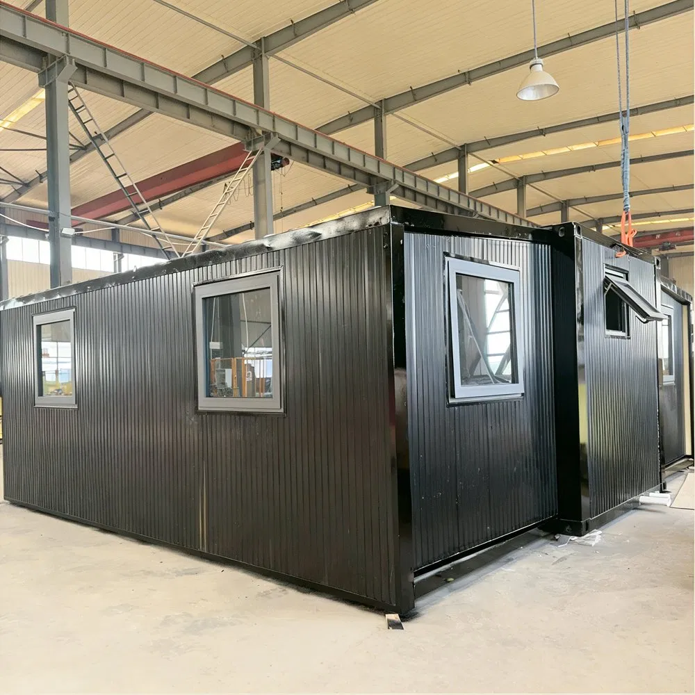 Cabana Móvel Portátil Modelo Pequeno 2 Quarto Modular Casas Prontas para Escritório Moradia Venda de Hotel