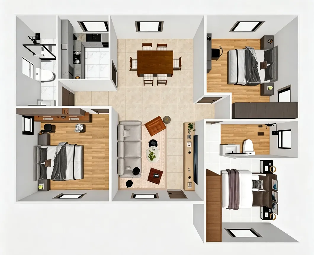 Vila Modular de Madeira