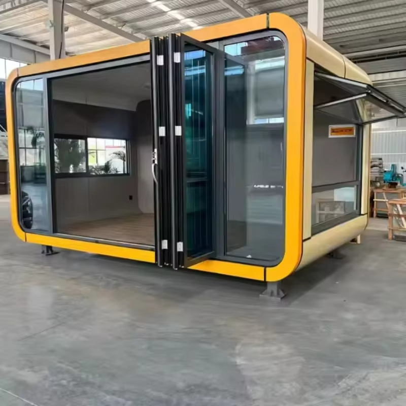 Casa de férias pré-fabricada modular moderna personalizada de contêineres de transporte