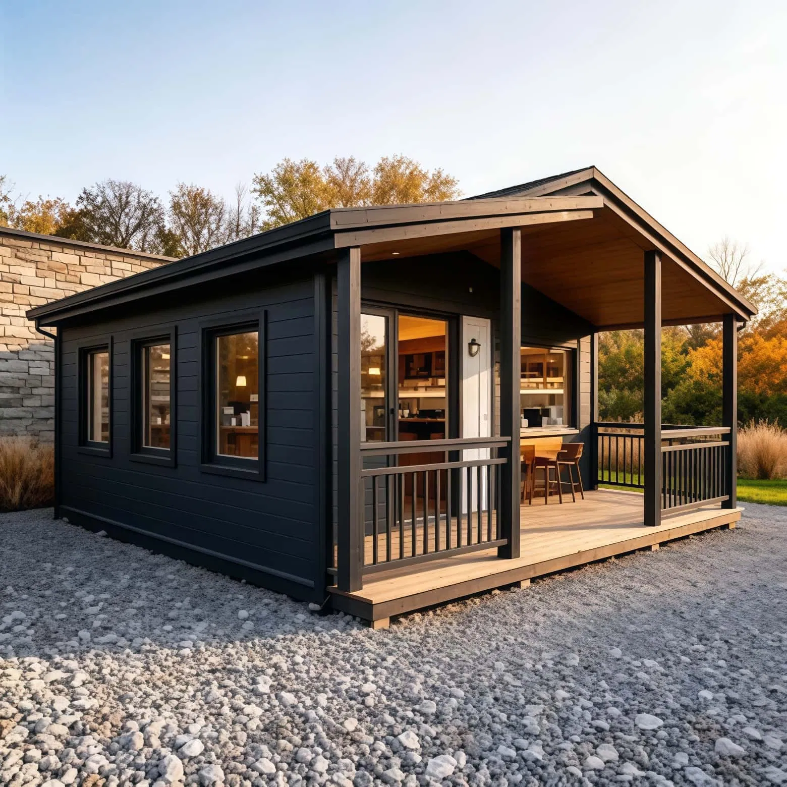 Container Móvel de Transporte Modular Casa Pré-Fabricada Pronta para Vendas de Escritório, Moradia e Hotel