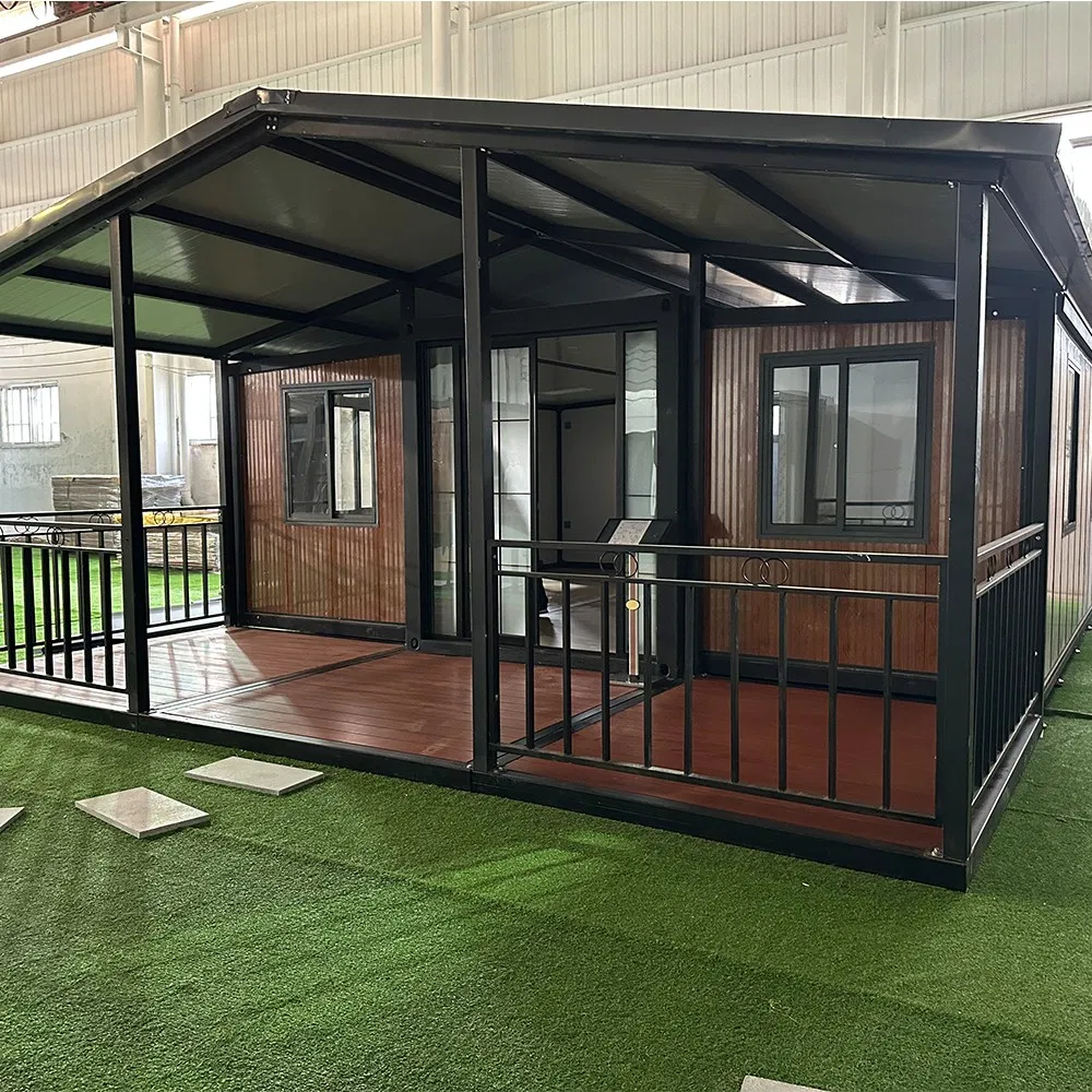Casa Móvel de Luxo 20FT 40FT Casas Tiny Prefabricadas Modular Estrutura de Aço Casas Contêiner Expansíveis