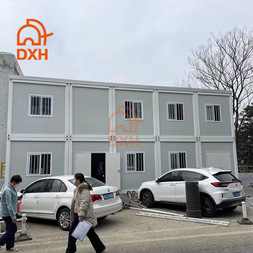 Loja Daxiang Montagem de Pacote Plano Armazenamento Modular Baixo Custo Escola Resort Estrutura de Aço Totalmente Acabada ao Ar Livre CE ISO Casa Container Pré-fabricada
