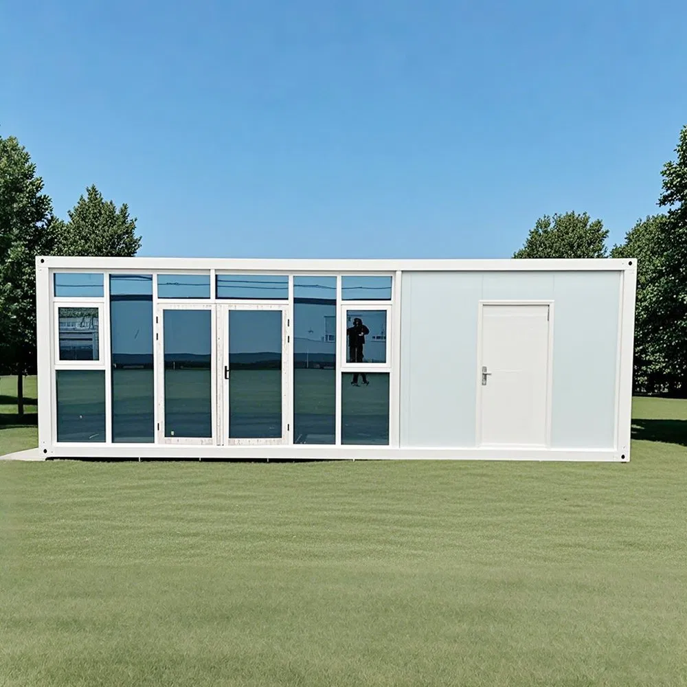Casa Modular Dobrável Moderna com Estrutura de Aço Durável