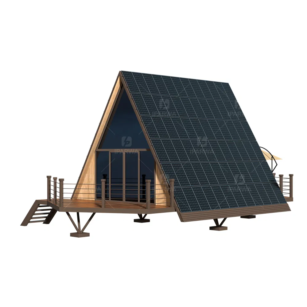 Casa Solar Triangular de Contêiner Móvel Pré-fabricado