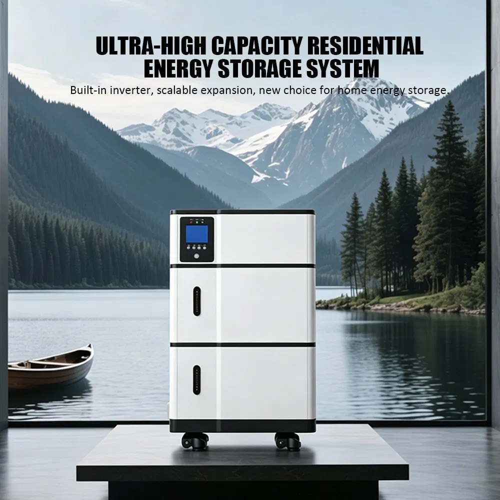 Capaz de Início a Frio, Empilhável, Sistema de Energia Residencial Tudo em Um 5kwh 10kwh 16kwh Recuperação Automática Sem Energia da Rede para Uso Off-Grid
