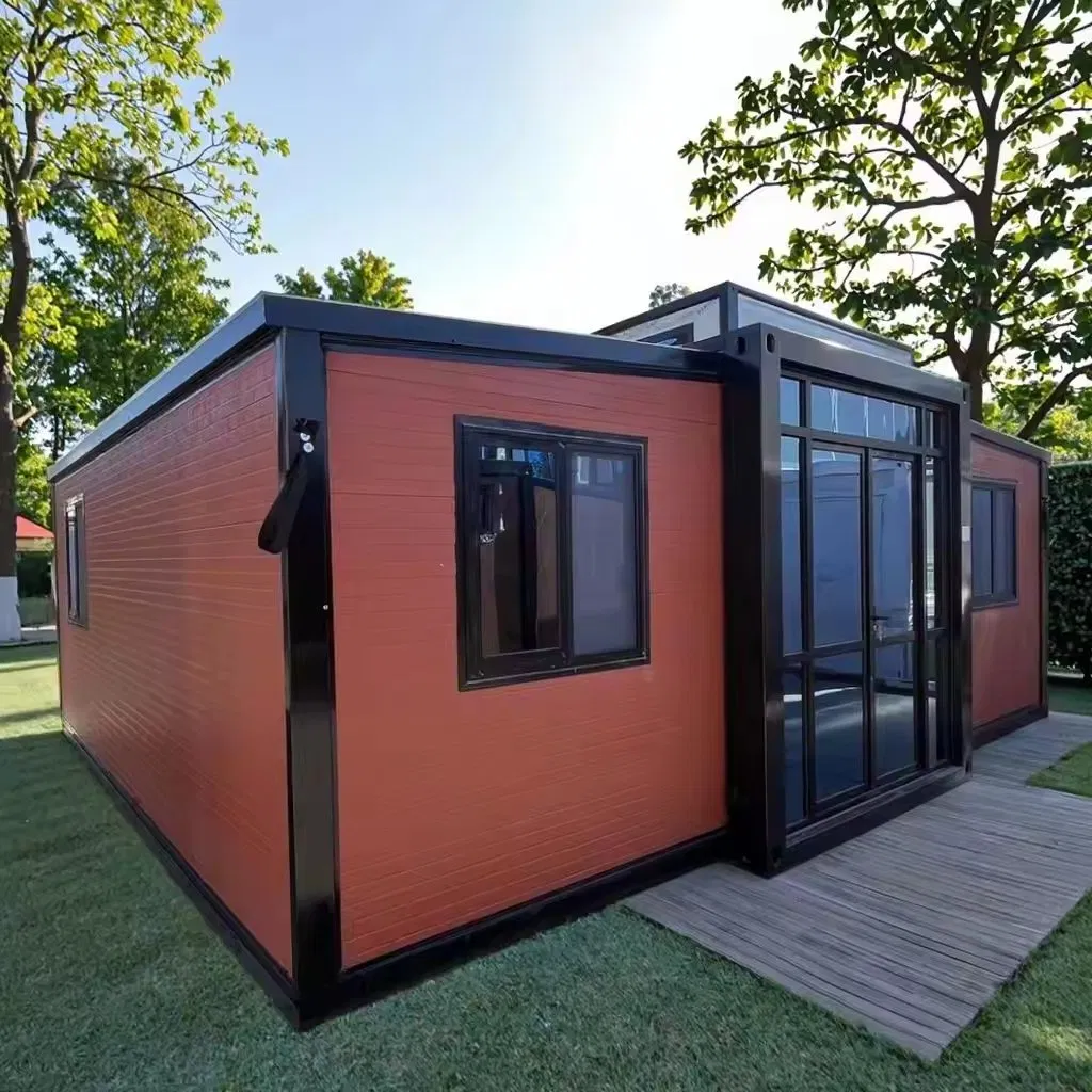 Separate Kitchen Two Side Expand Container Self Catering Self Sufficient Holiday Family Cabin Pod