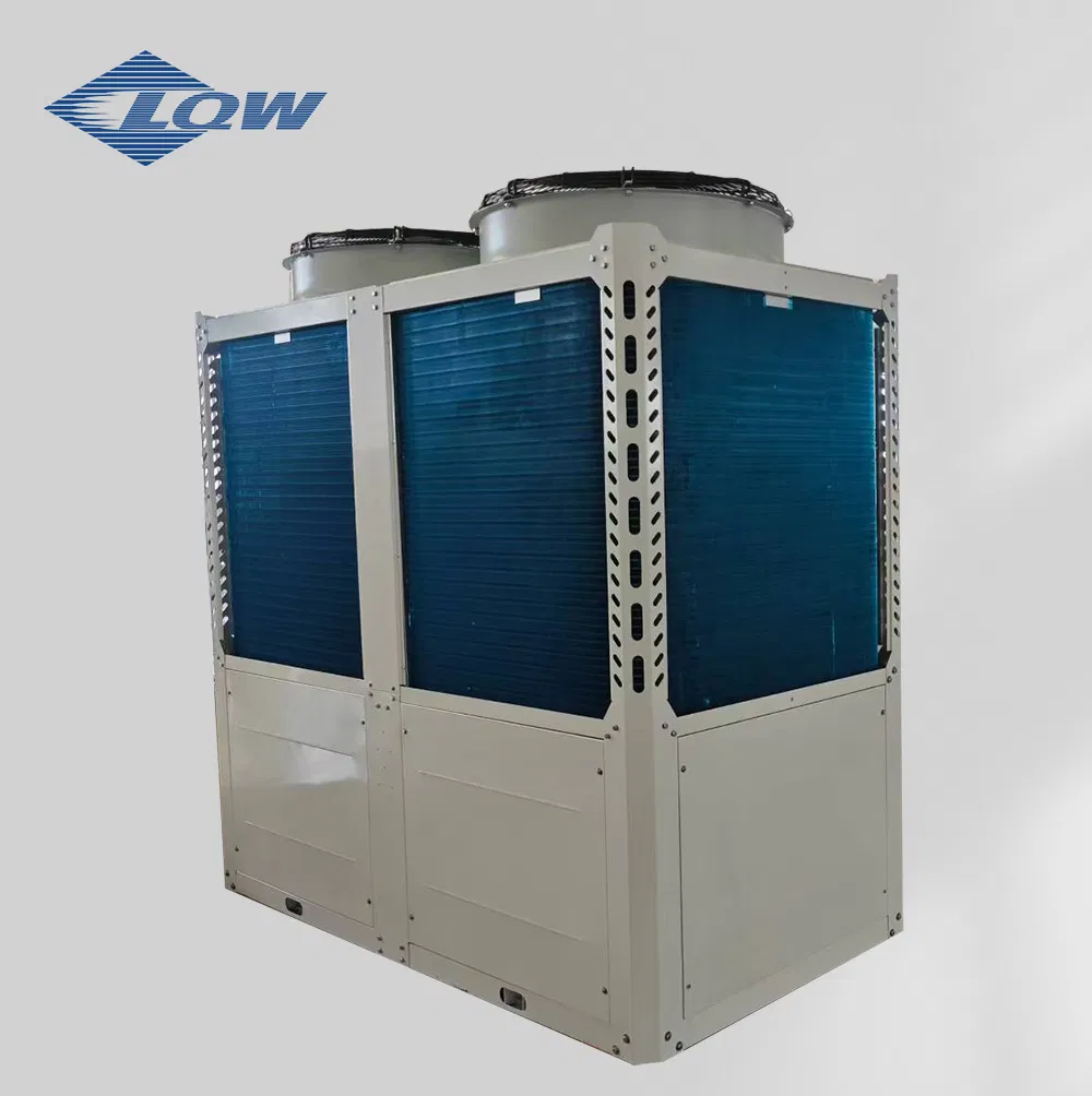 Bomba de Calor de Fonte de Ar com Unidade de Recuperação de Calor Chiller Modular Inversor Comercial Resfriado a Ar Centro de Inspeção de Qualidade