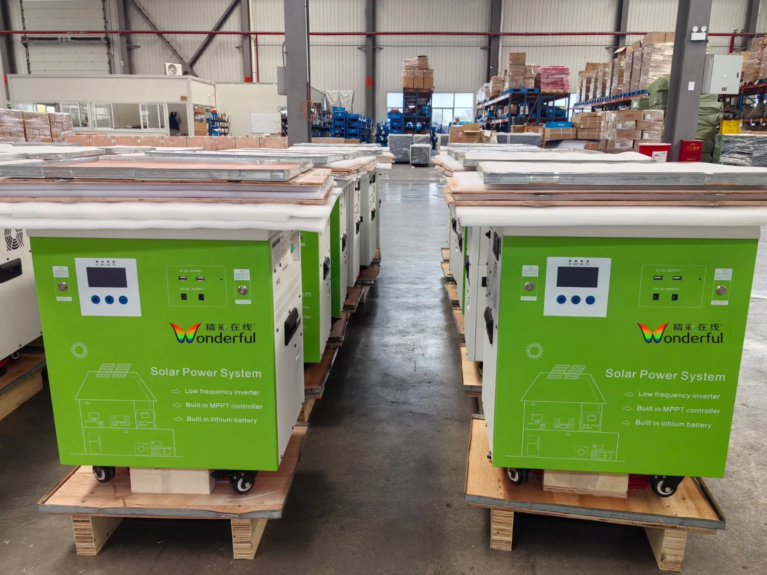 Escala Comunitária 6kw Modular de Energia Off Grid para Vilas Sistema de Energia Solar Off Grid