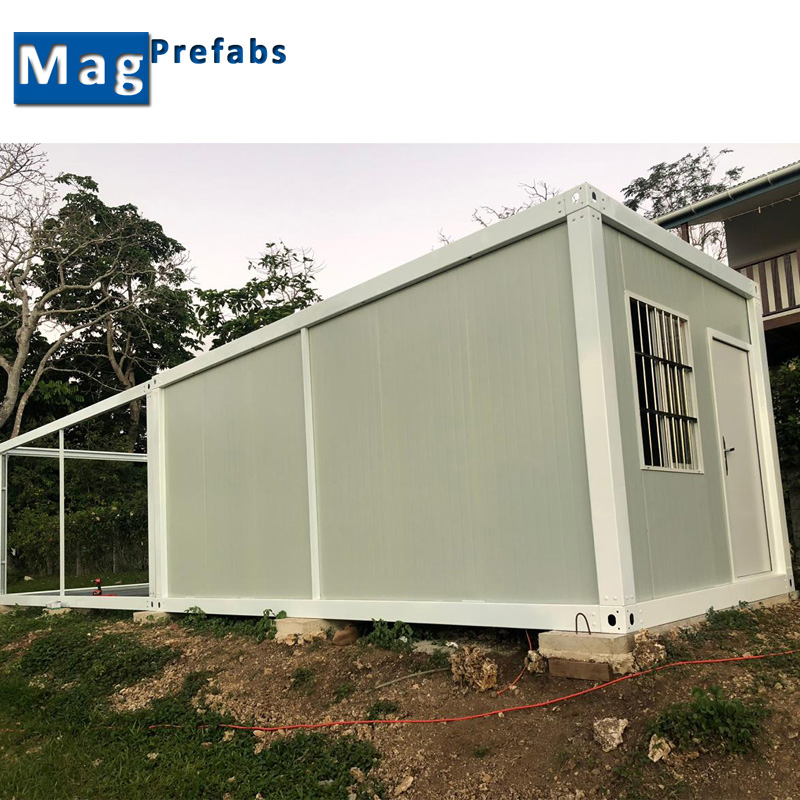 Casa Modular de Contêineres de Múltiplos Andares Resistente a Terremotos e Portátil