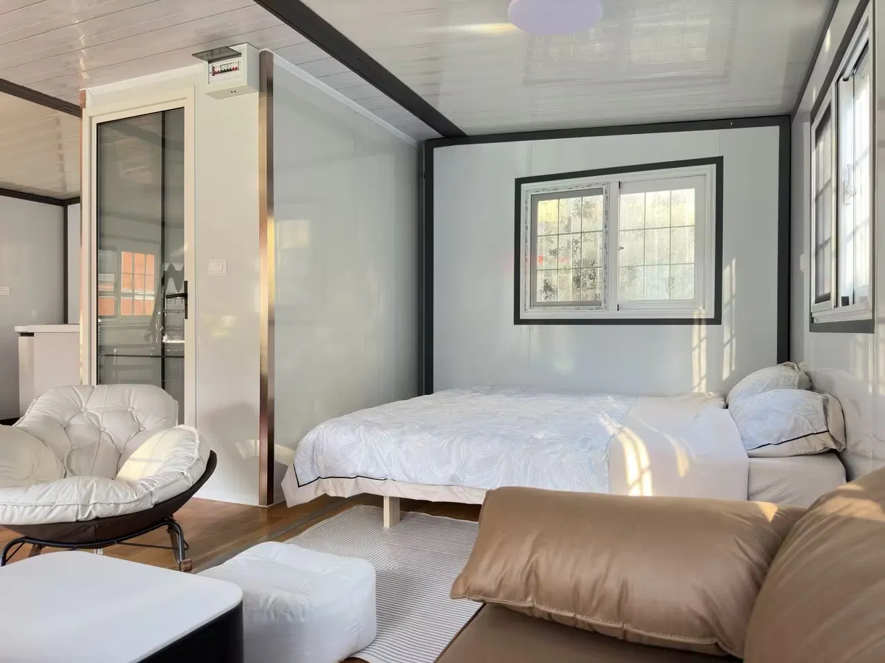 Casa Prefabricada Expandável 40FT Casas Contêiner de Alta Qualidade Casas Contêiner Modulares Prontas Casa Dobrável Prefabricada