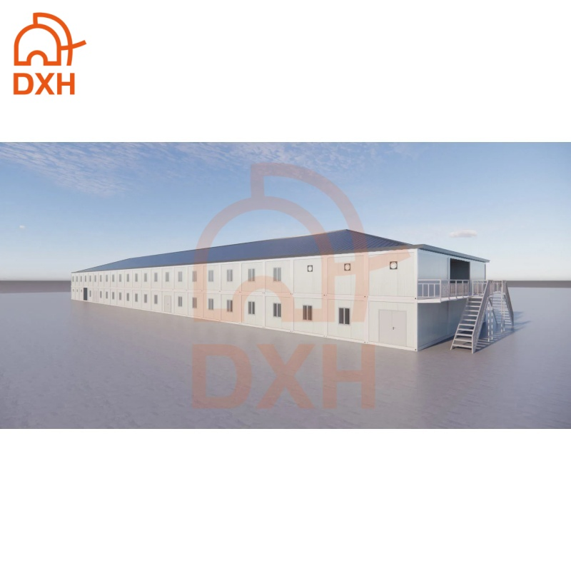 Casas Modulares Personalizadas da China, Cabana de Madeira Pré-fabricada, Casa Contêiner Desmontável