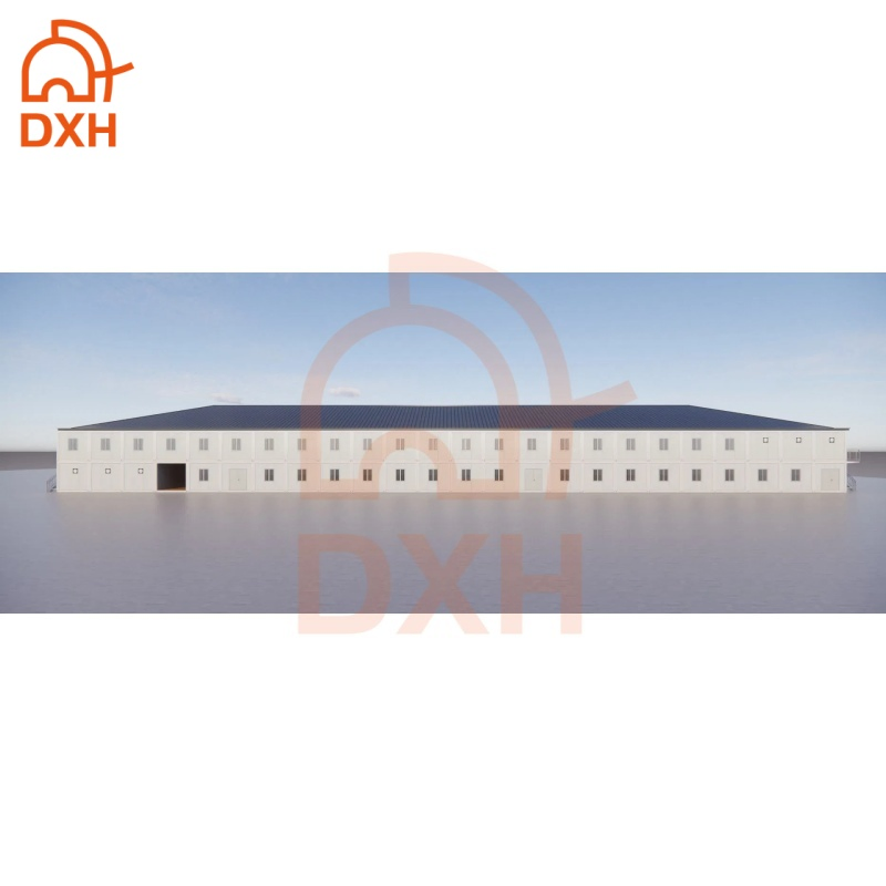 Casas Modulares Personalizadas da China, Cabana de Madeira Pré-fabricada, Casa Contêiner Desmontável