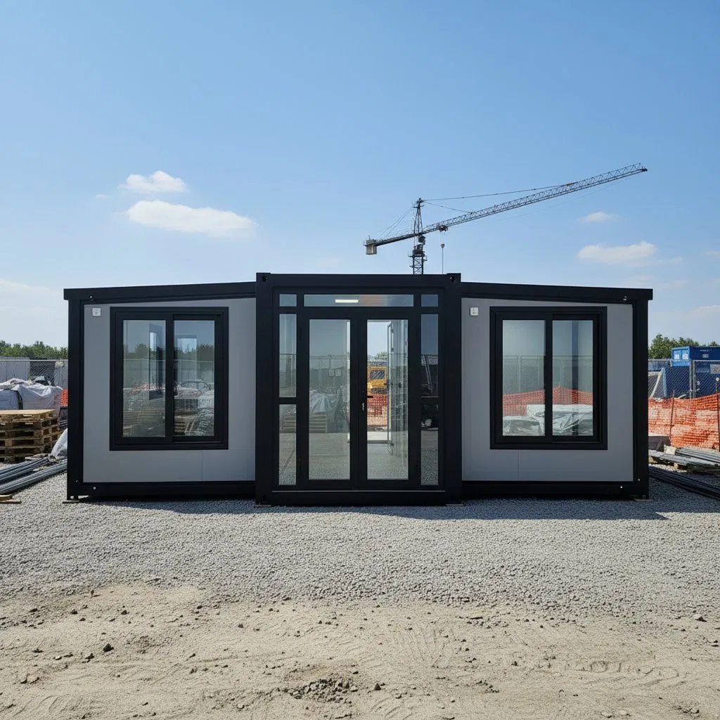 Casa Modular Prefabricada Moderna: Vila em Estilo de Madeira, Dormitórios, Casa Contêiner Dobrável e Expandível com Embalagem Padrão