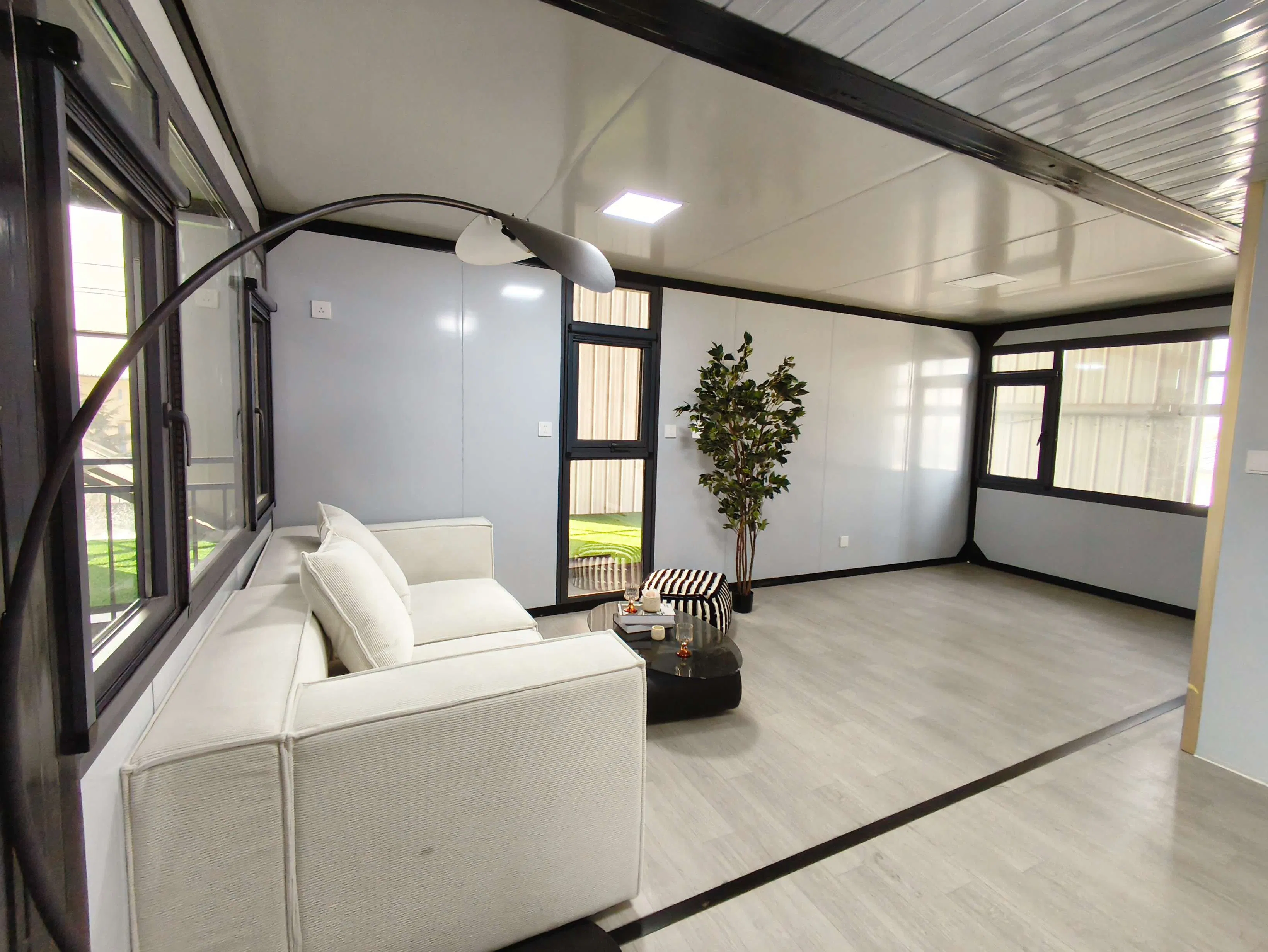 Casas Contêineres Modulares Estilosas para Soluções de Vida Personalizadas Rápidas