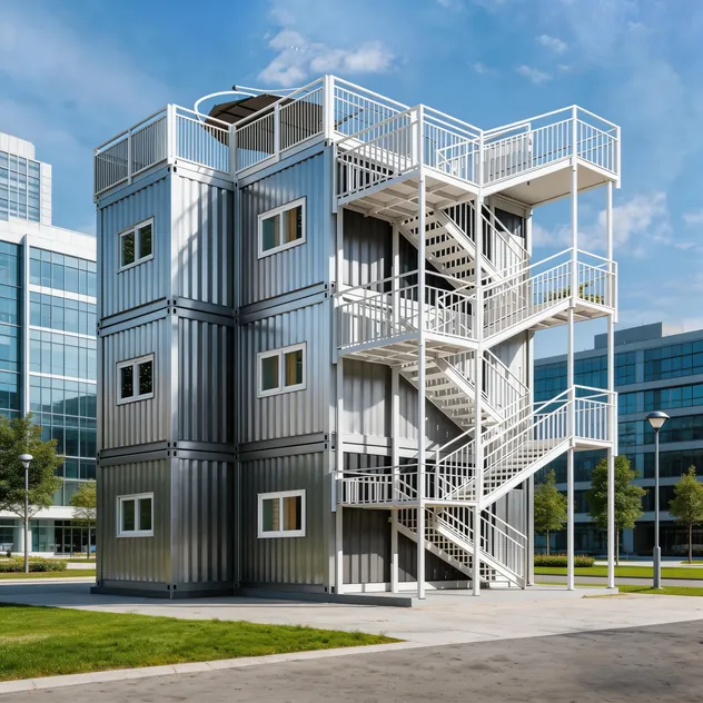 Apartamento modular para residência