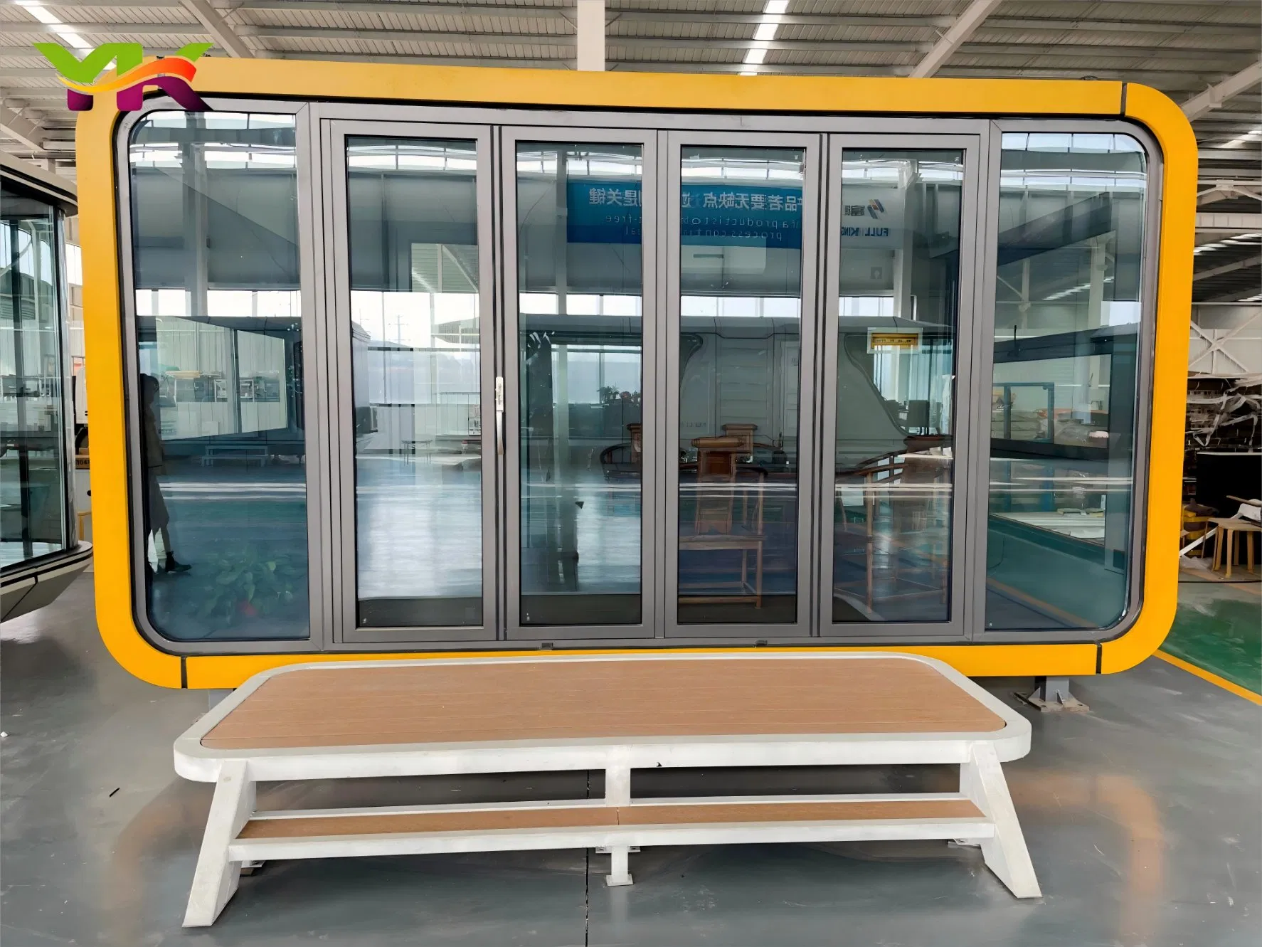 Casa Modular Prefabricada de Luxo Moderna Preço Instalação Rápida Casa Prefabricada Móvel 40FT Preço da Cabana Prefabricada Inteligente