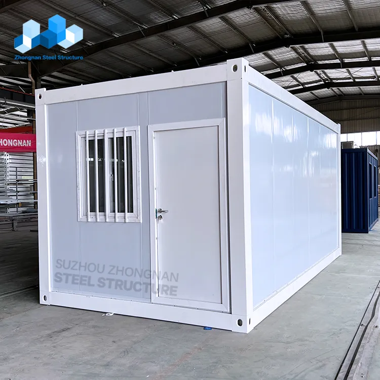 Casas Móveis de Madeira de Luxo, Montagem Rápida, Escritório Modular Mini Portátil, Casa Tiny Prefabricada, Casa Contêiner com Banheiro e Cozinha