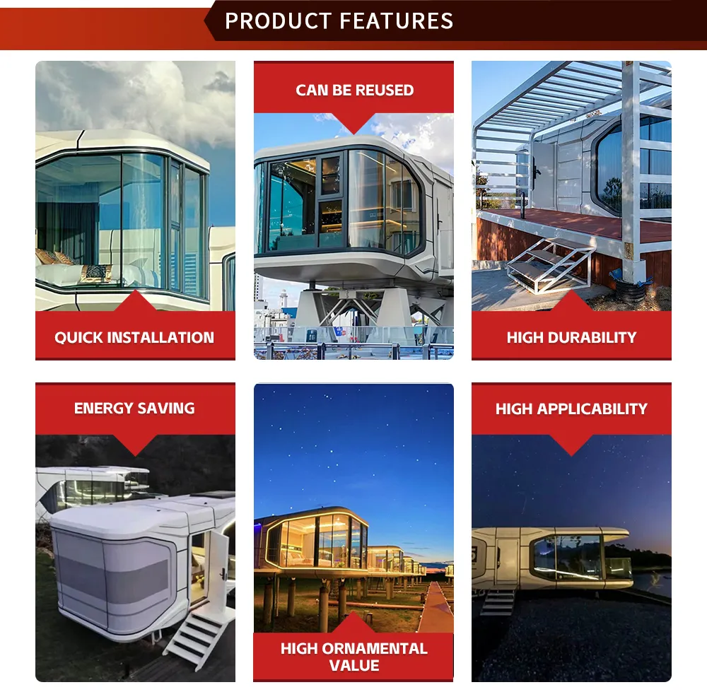 Cabana Modular de Maçã