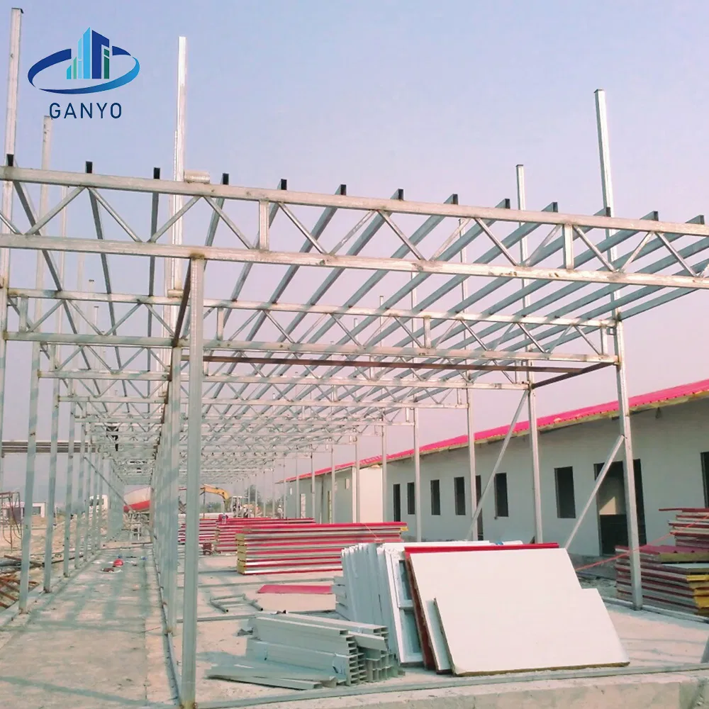 2-Storey Dormitório de Trabalho Prefabricado Casa Modular Prefab