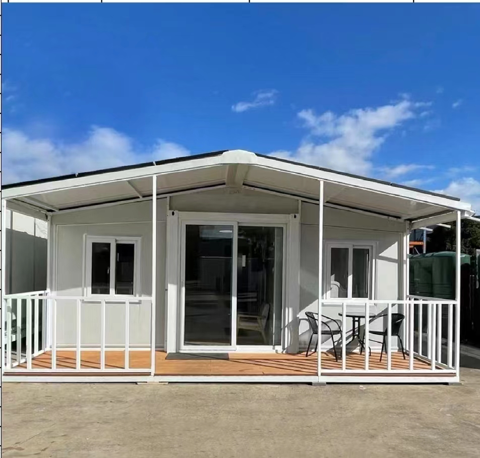Casa Prefabricada Expandável e Dobrável Capaz de Funcionar Fora da Rede: Casa Modular Autossuficiente Integrada com Energia Solar e Reciclagem de Água para Vida Portátil