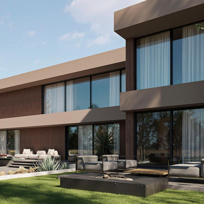 Estrutura de Aço Leve Casa Prefabricada Modular Kits de Painéis para Residências